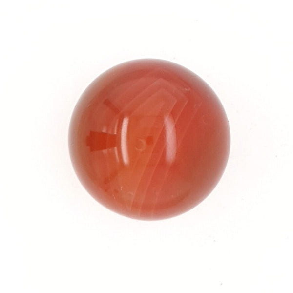 Carnelian Crystal Sphere - Polished Gemstone for Home Decor & Energy Healing