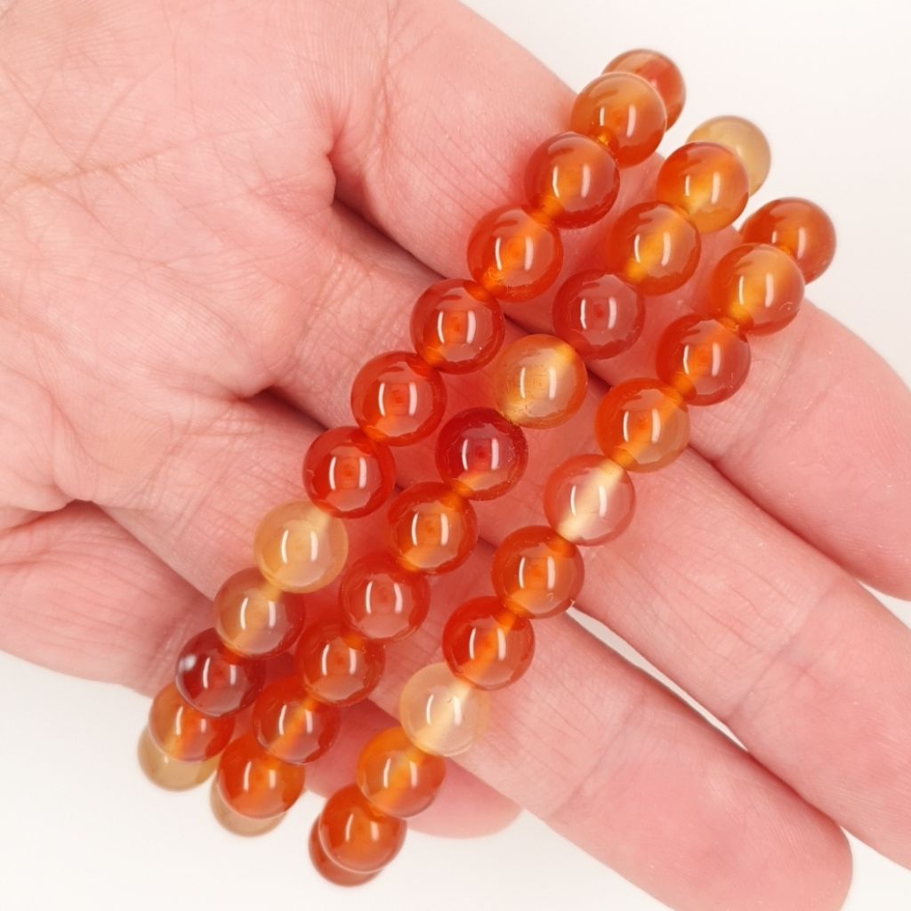 carnelian-bead-bracelet