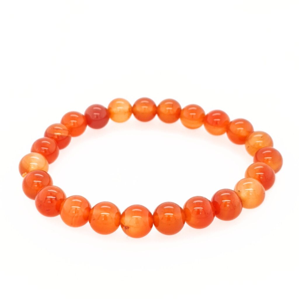 carnelian-bead-bracelet