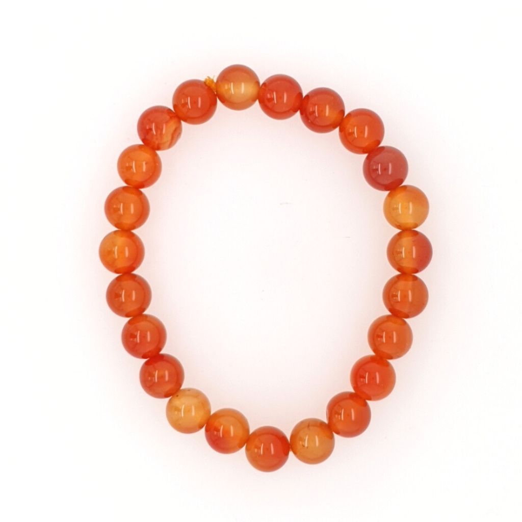 carnelian-bead-bracelet