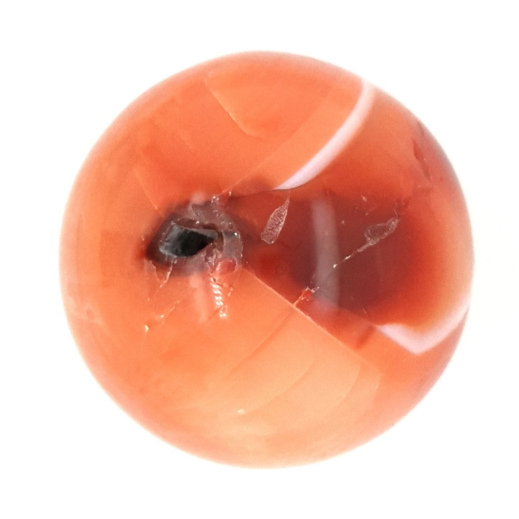 carnelian crystal sphere
