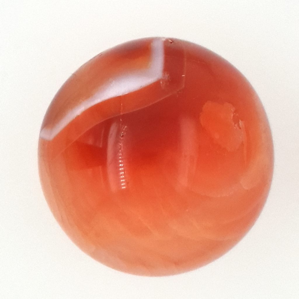 carnelian crystal sphere