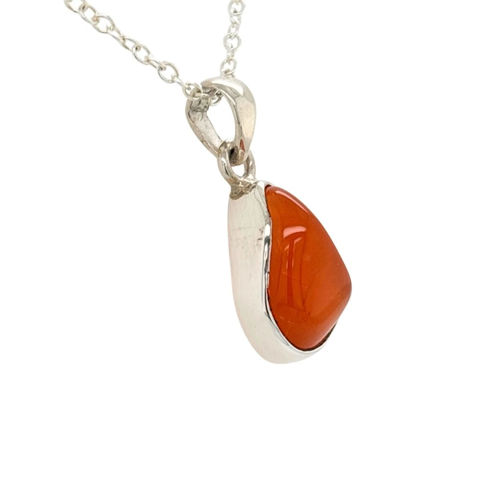 Carnelian Crystal Pendant