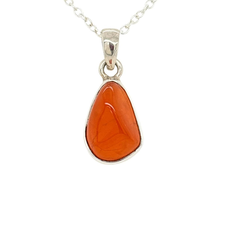 Carnelian Crystal Pendant