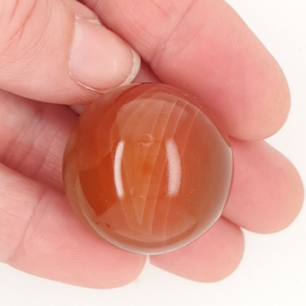 carnelian crystal sphere