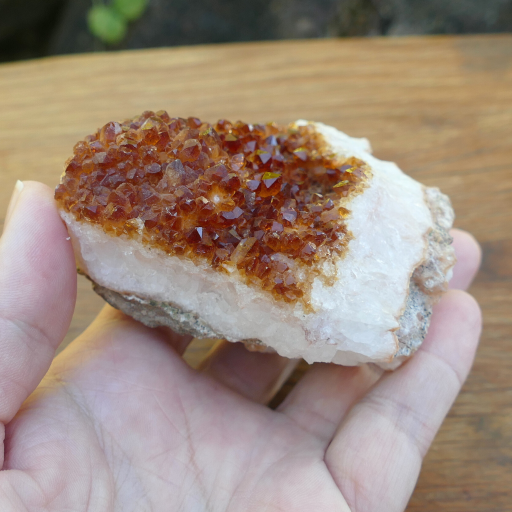 Citrine Cluster - Natural Raw Crystal for Meditation, Spiritual Home Decor, and Energy Work