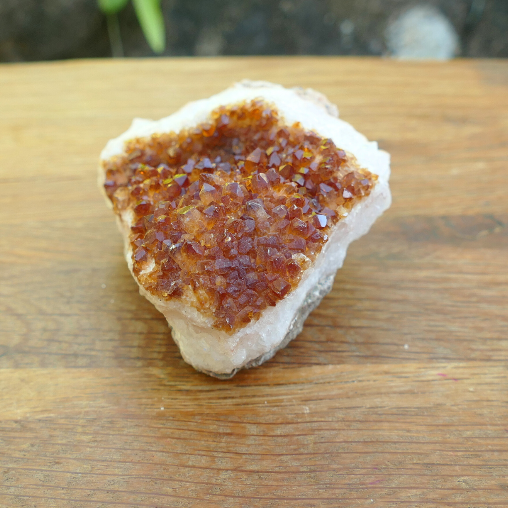 Citrine Cluster - Natural Raw Crystal for Meditation, Spiritual Home Decor, and Energy Work