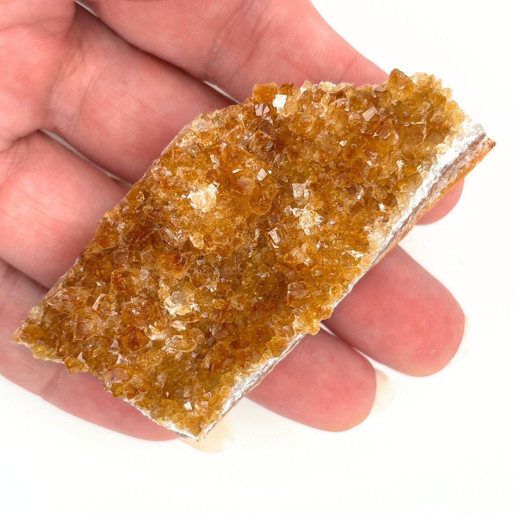 citrine crystal cluster