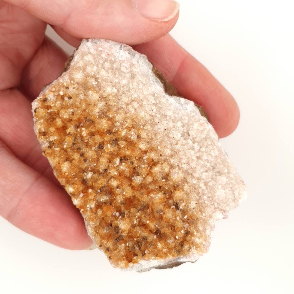 citrine crystal cluster