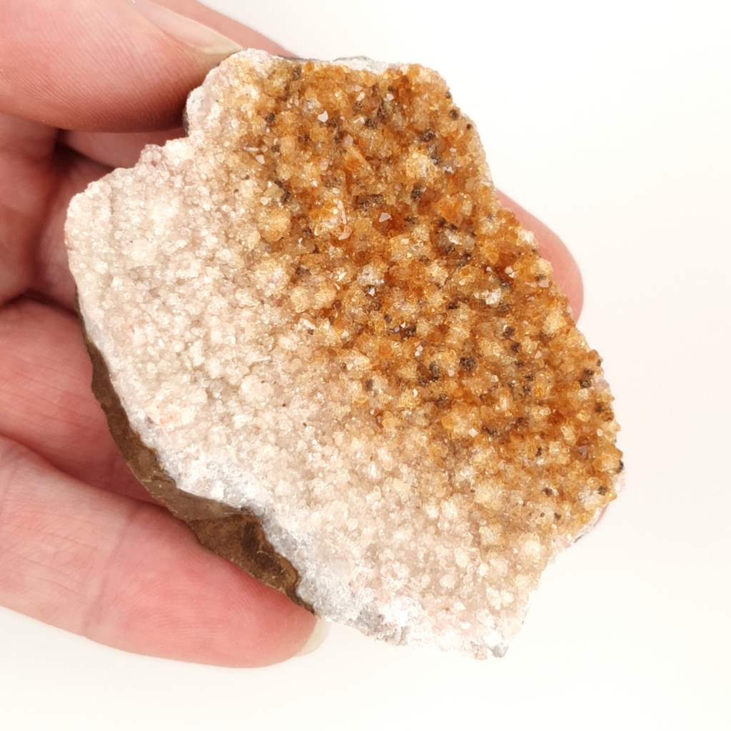 citrine crystal cluster