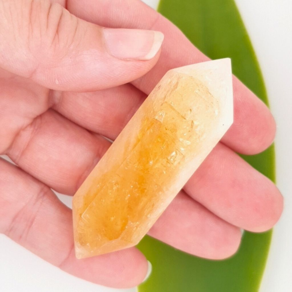 Citrine Double Terminated Point