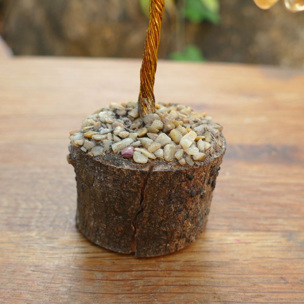 citrine crystal gem tree