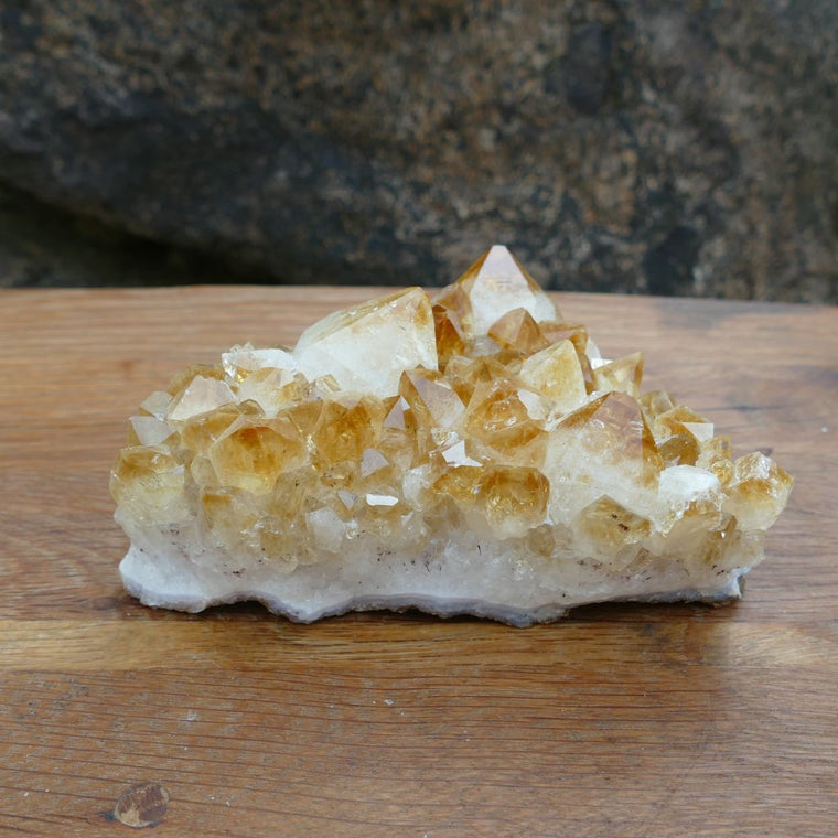 citrine Crystal cluster