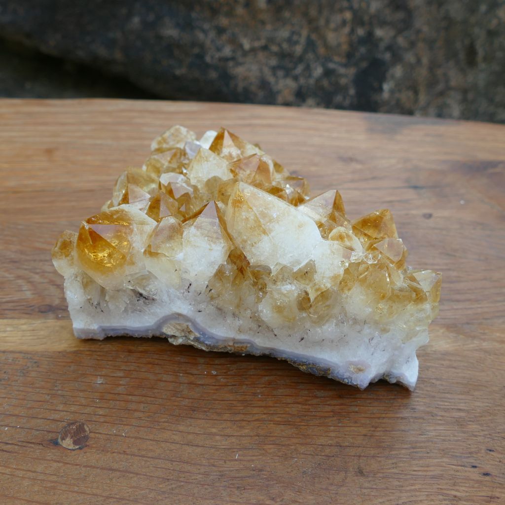 citrine Crystal cluster