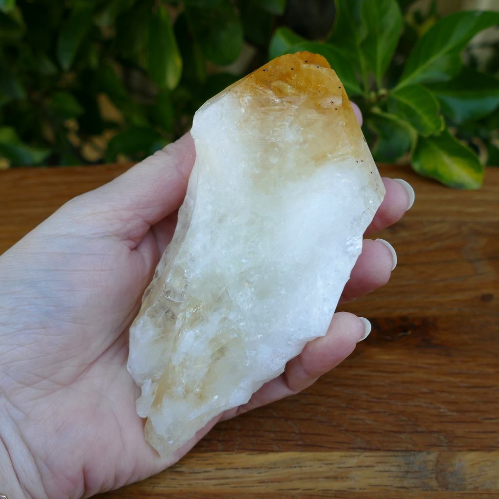 citrine natural points