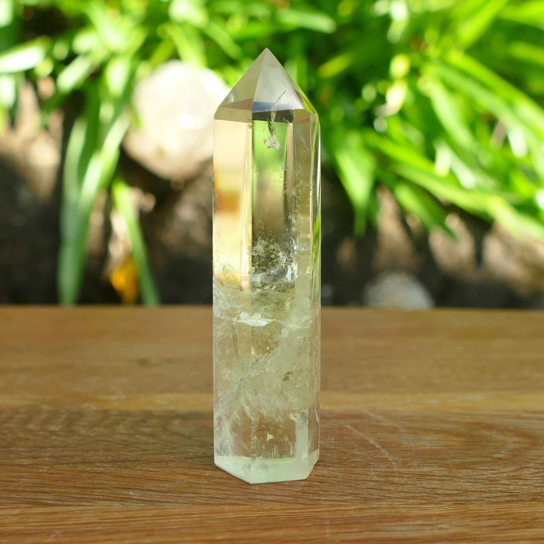 Natural Citrine Crystal Polished Point 