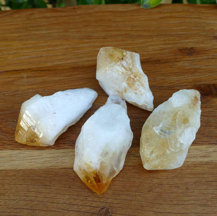 citrine natural points