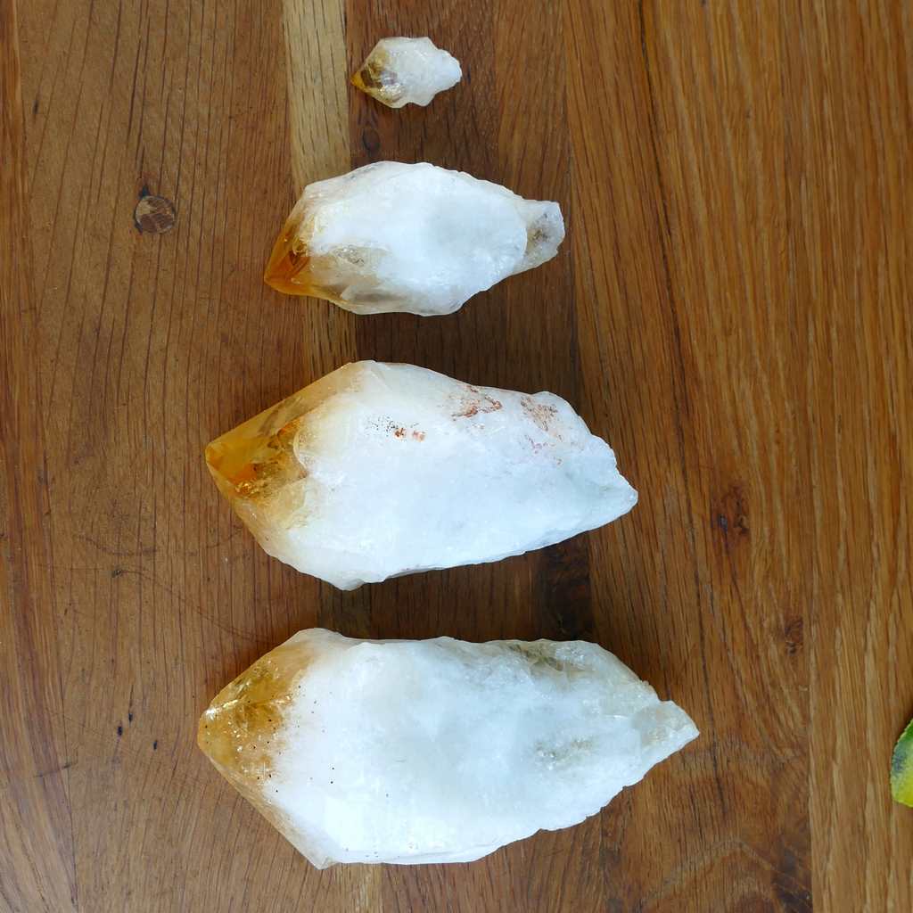 citrine natural points