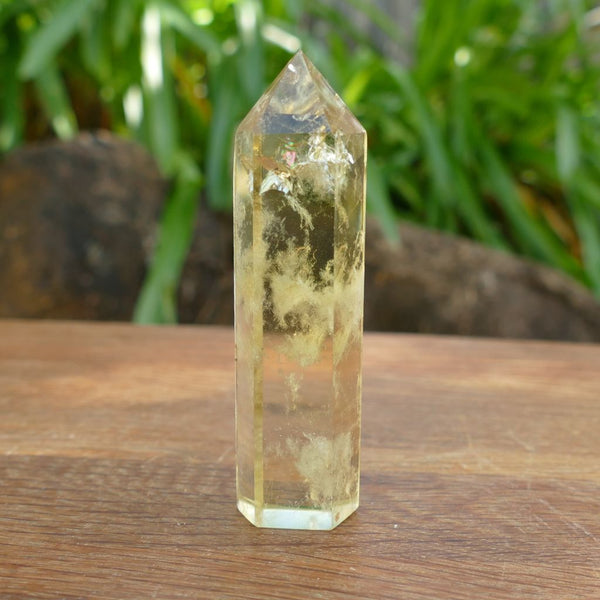 Natural Citrine Crystal Polished Point - 69grams