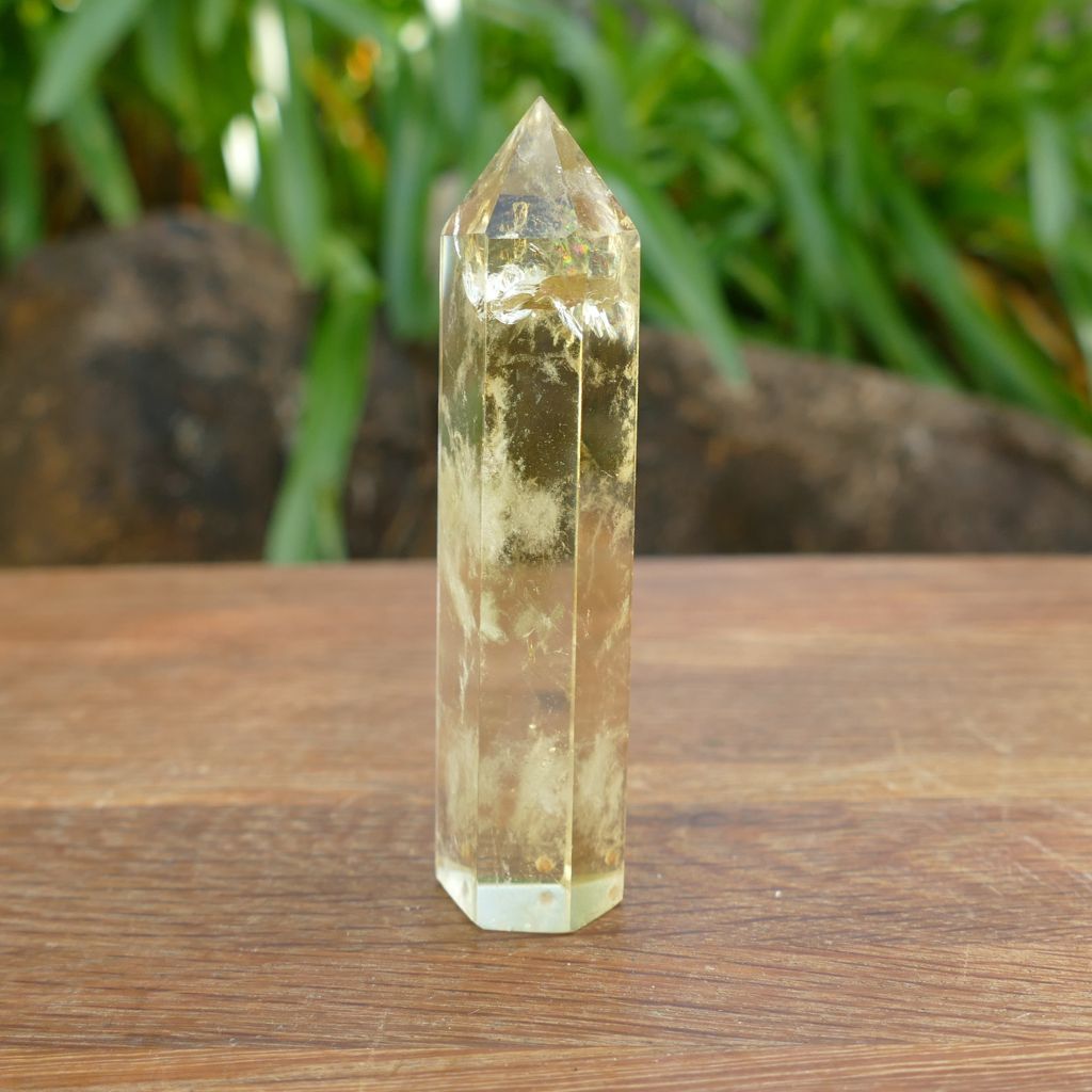 Natural Citrine Crystal Polished Point - 69grams