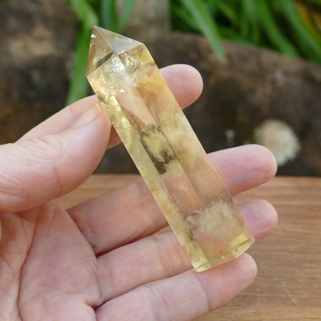 Natural Citrine Crystal Polished Point - 69grams