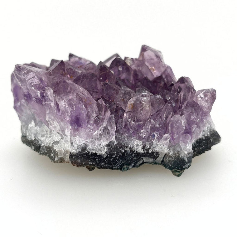 Natural Amethyst Crystal Cluster | Purple Amethyst Specimen