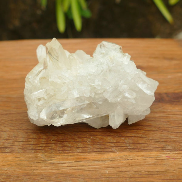 Clear Quartz Crystal Cluster Mineral Geode Druzy Specimen