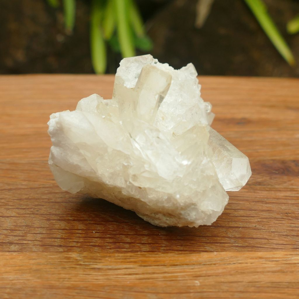 clear quartz cluster
