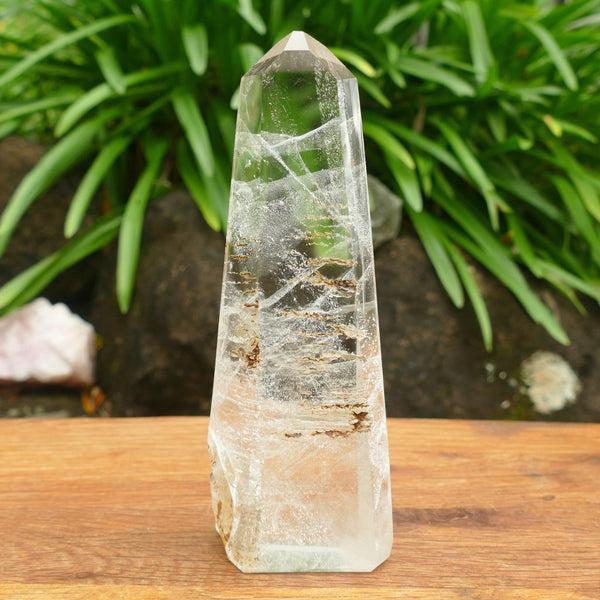 Natural Clear Quartz Crystal Point – The Master Healer