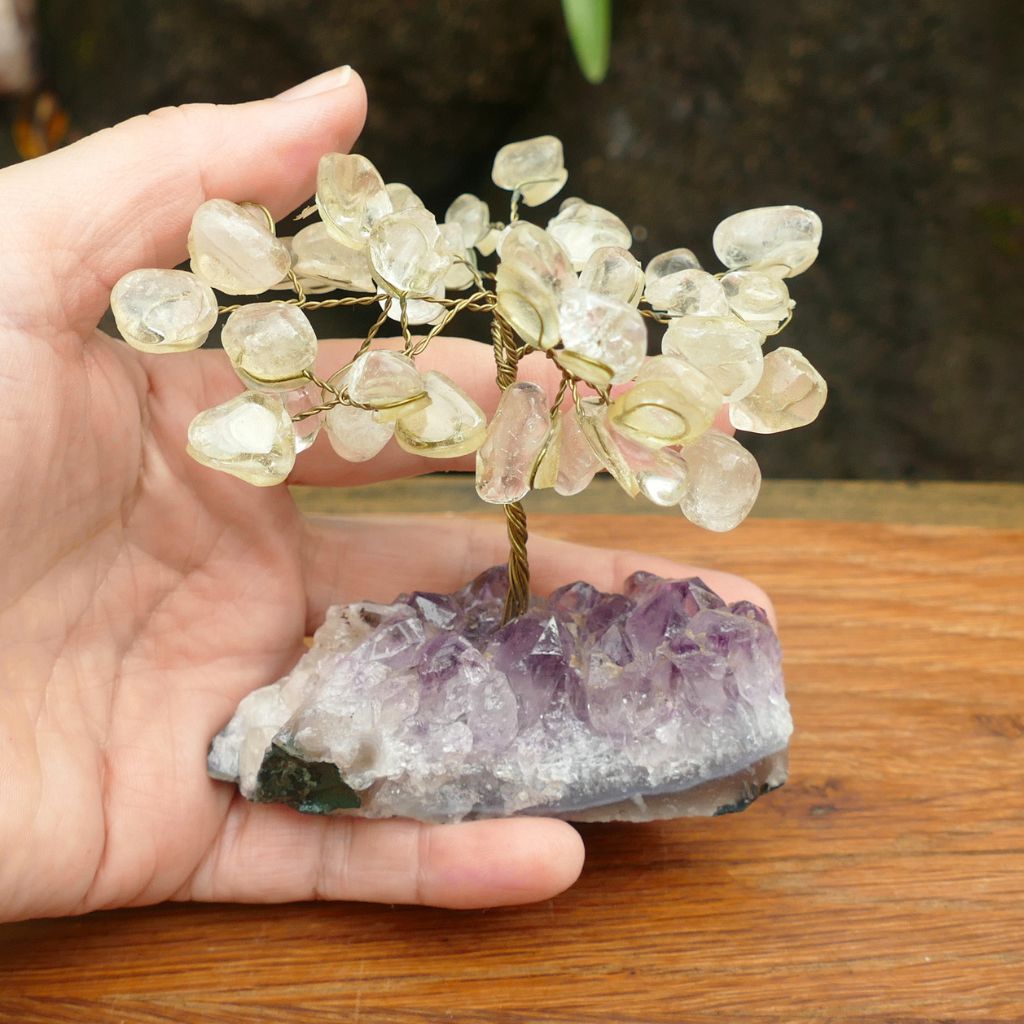 Clear Quartz Crystal Gem Trees | Earth Inspired Gifts