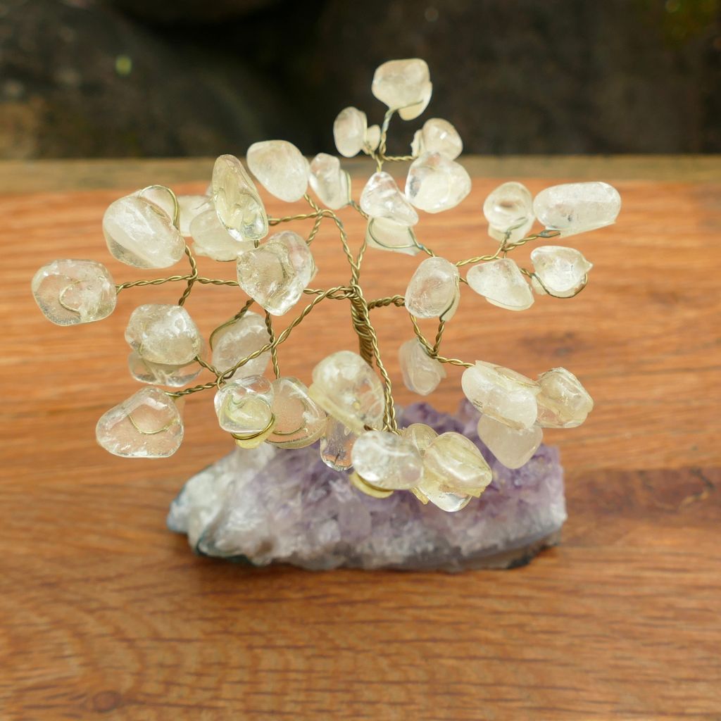 Clear Quartz Crystal Gem Trees | Earth Inspired Gifts