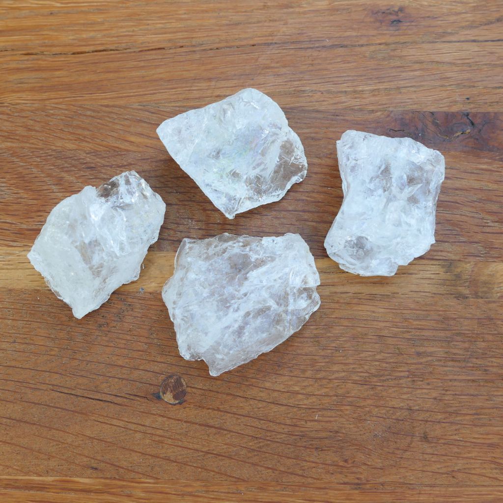Clear Quartz Natural Pieces to Amplify the Energy