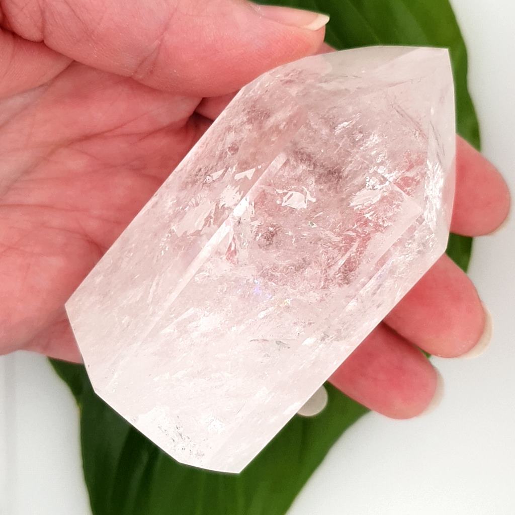 Clear Quartz Crystal Point Wands for Natural Reiki Energy Healing - Large Gemstone Point
