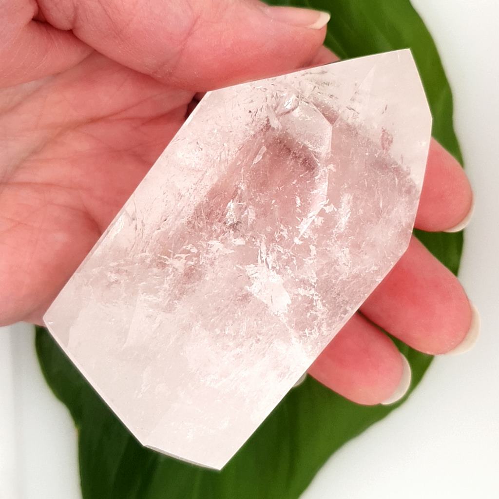 Clear Quartz Crystal Point Wands for Natural Reiki Energy Healing - Large Gemstone Point