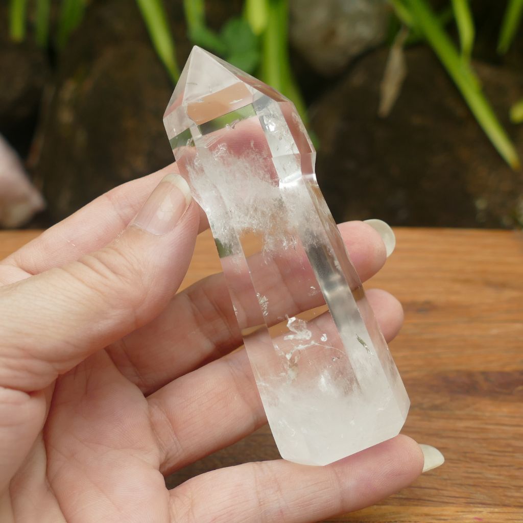 clear quartz scepter