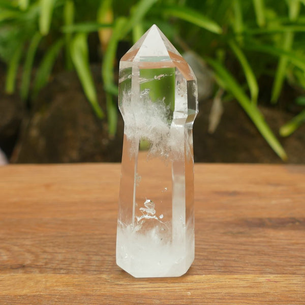 Clear Quartz Scepter with Keyhole – Unique Collector Piece