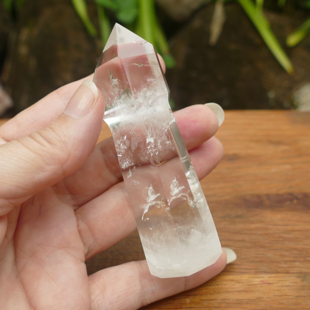 clear quartz scepter