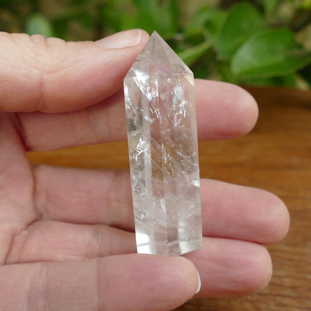 small clear quartz points