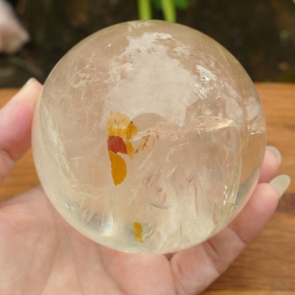 clear quartz sphere