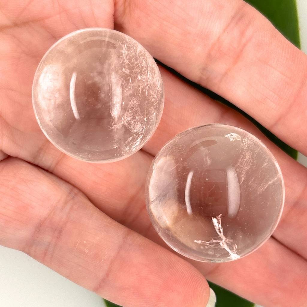 28mm Clear Quartz crystal sphere polished natural quartz ball