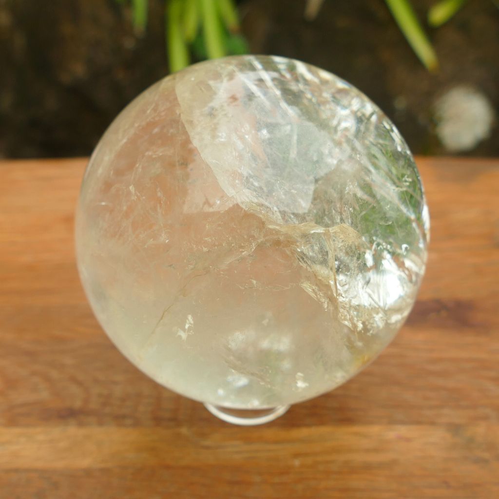 clear quartz sphere