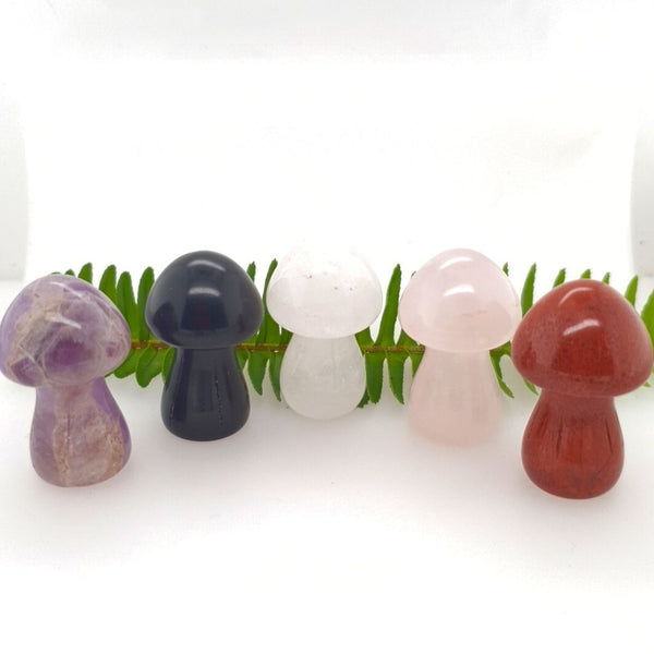 Cute Crystal Mushrooms