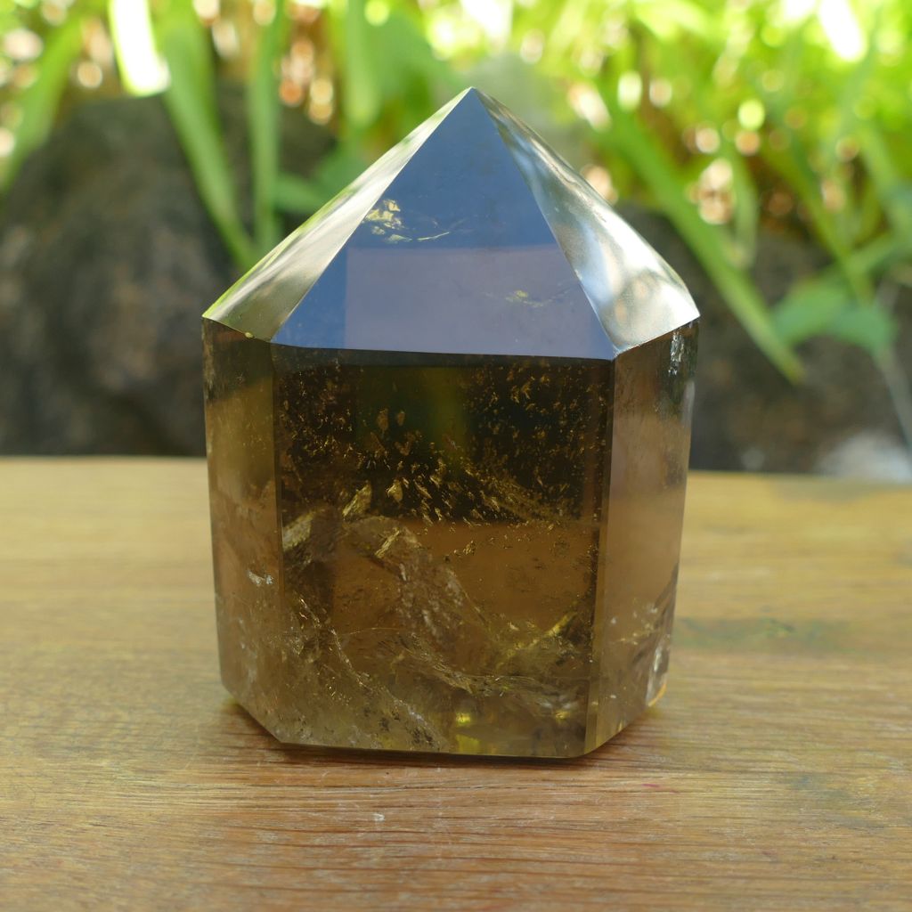 smoky quartz point