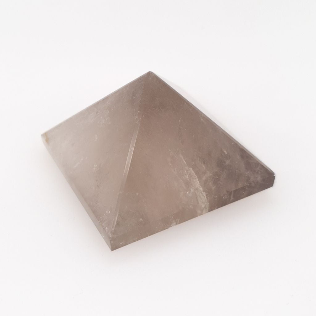 smoky quartz crystal pyramid