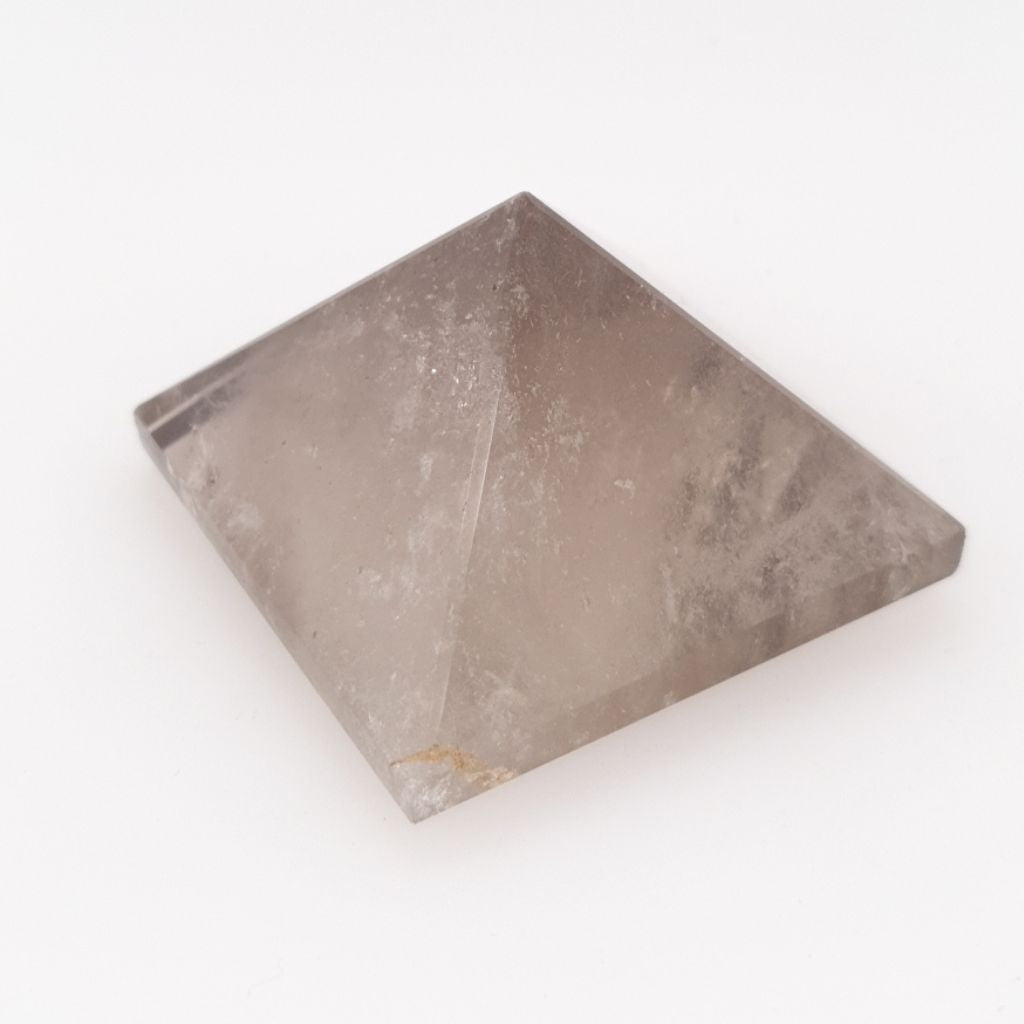 smoky quartz crystal pyramid