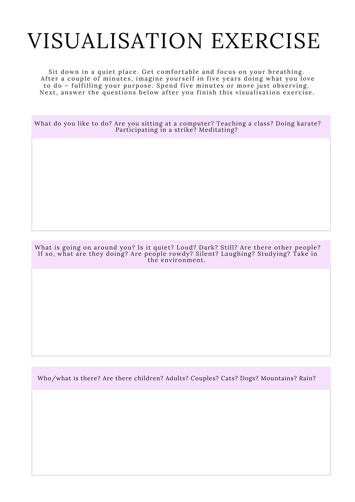 find your passion planner