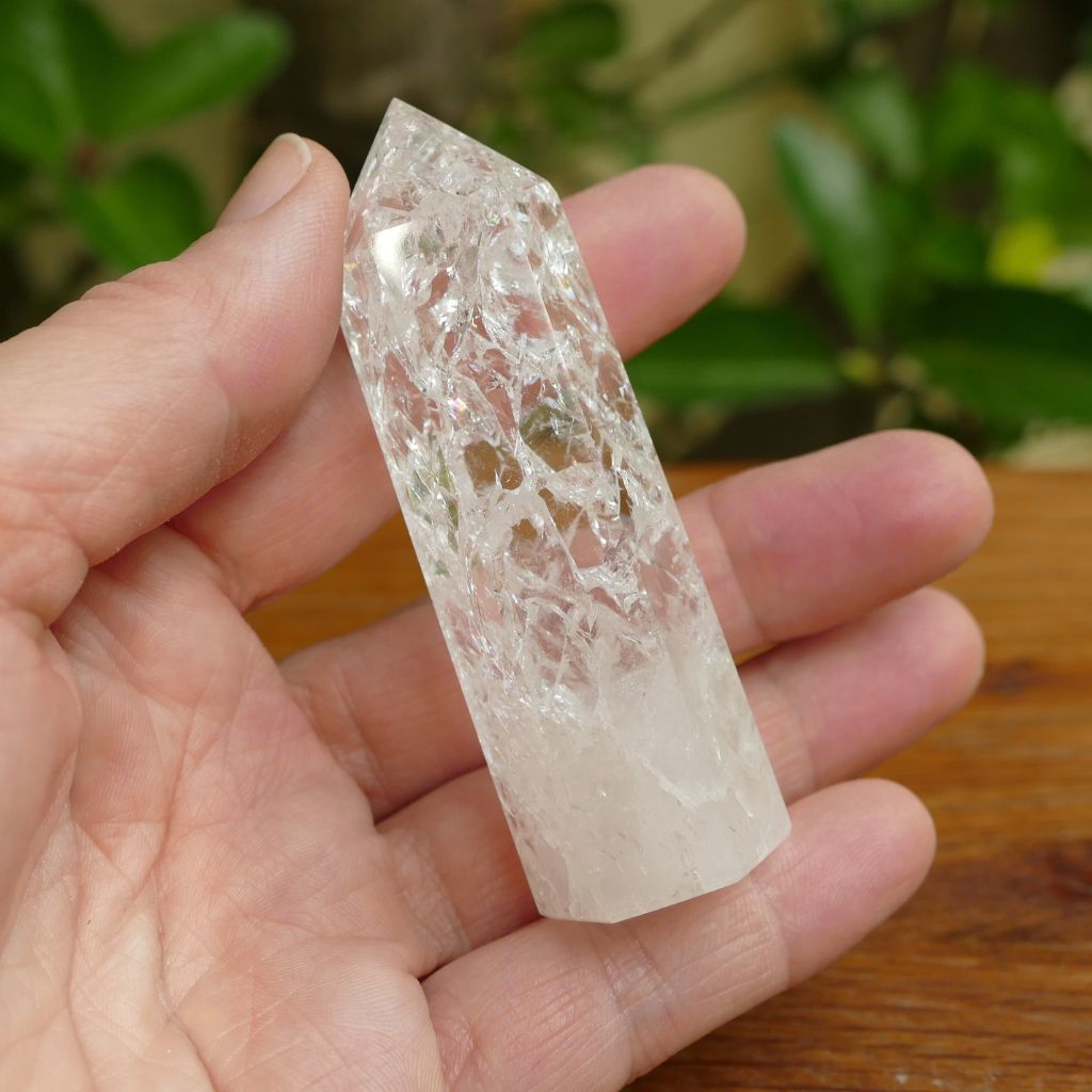 fire and ice crystal point