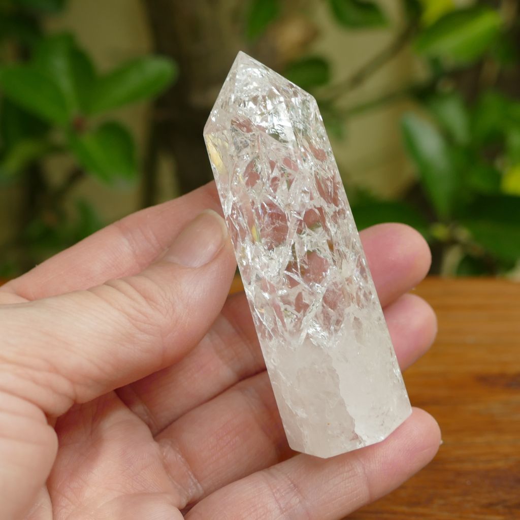 fire and ice crystal point