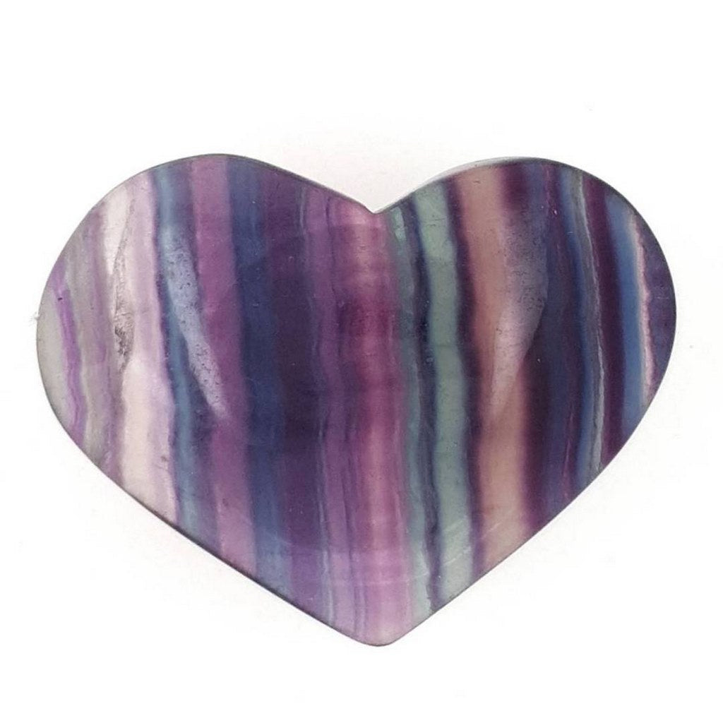 fluorite crystal hearts