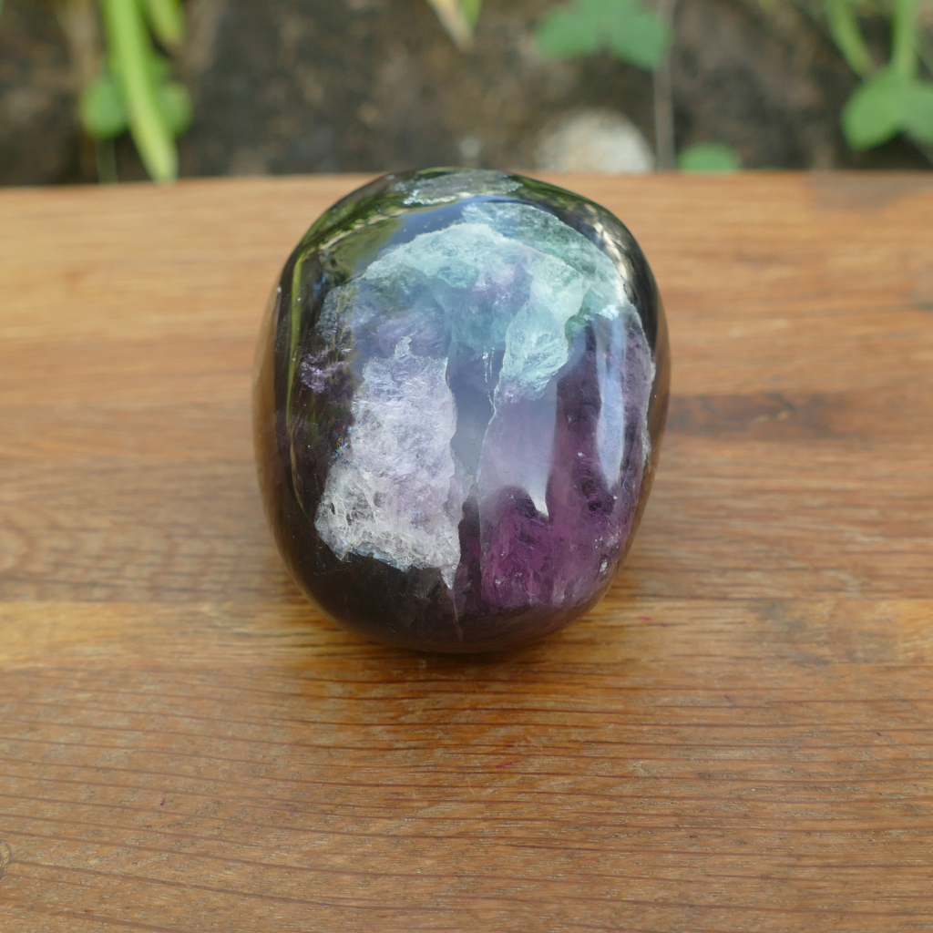 Rainbow Fluorite Polished Freeform | Natural Fluorite Crystal